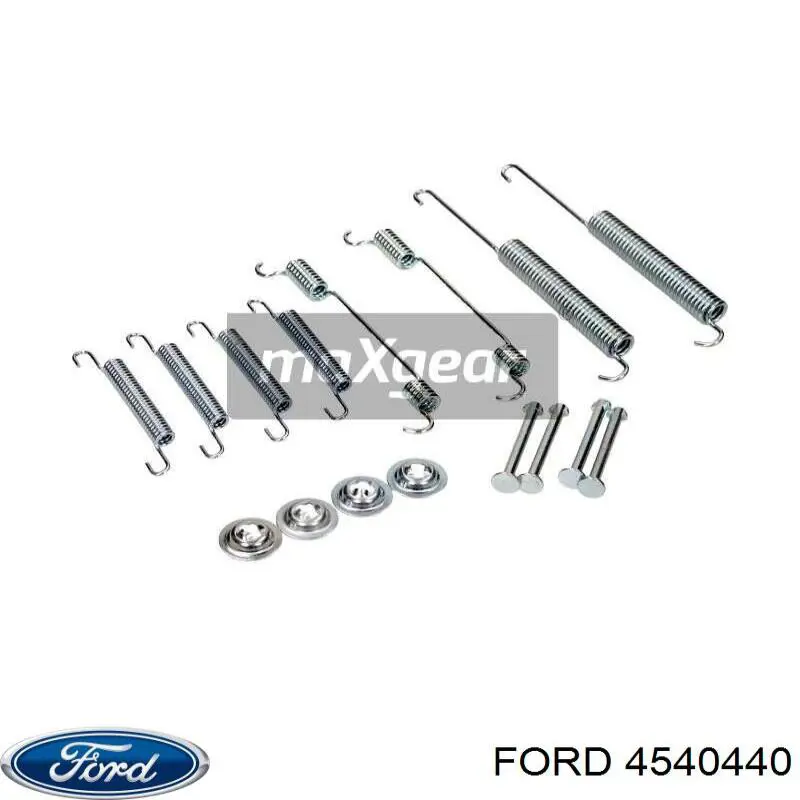 Купити 4540440 Ford Монтажний комплект задніх барабанних колодок