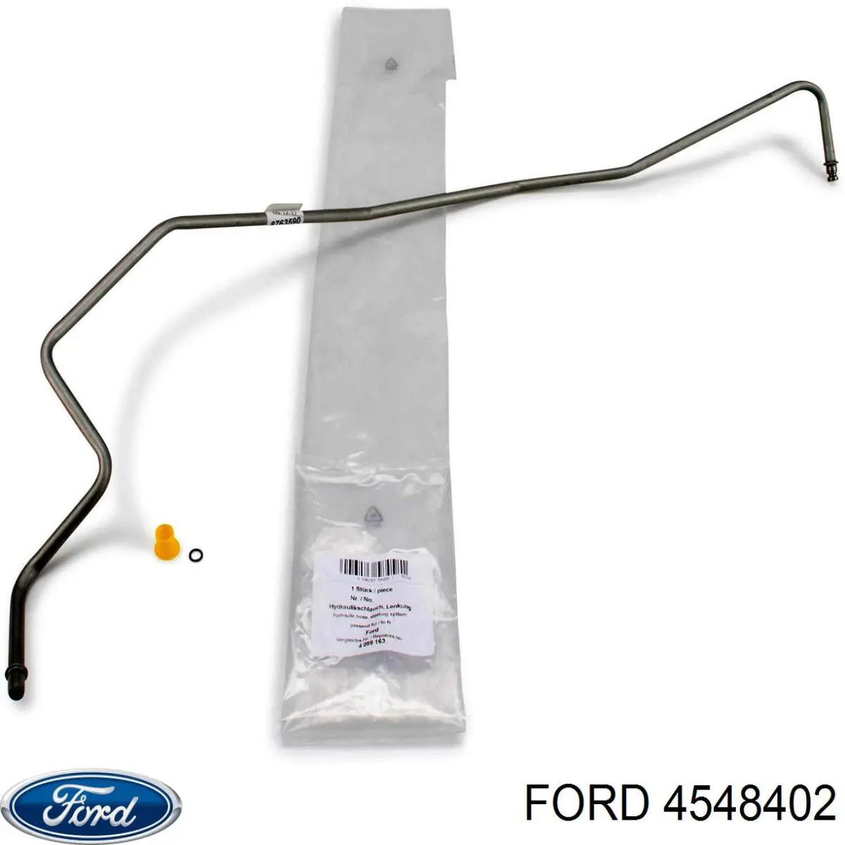 4548402 Ford Шланг ГПК, низького тиску, від рейки/механізму до бачка