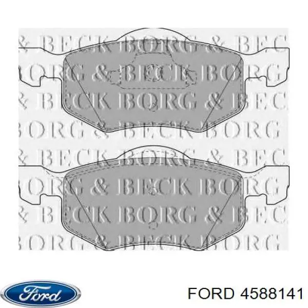 4588141 Ford Передні гальмівні колодки