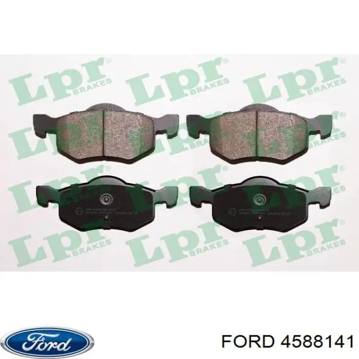 Гальмівні колодки Ford 4588141 ціна, від 24.53 USD