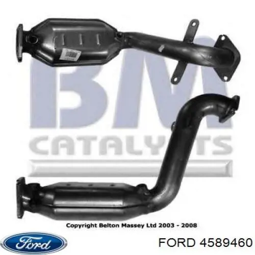 Конвертор-каталізатор (каталітичний нейтралізатор) Ford 4589460 ціна, від 423.34 USD