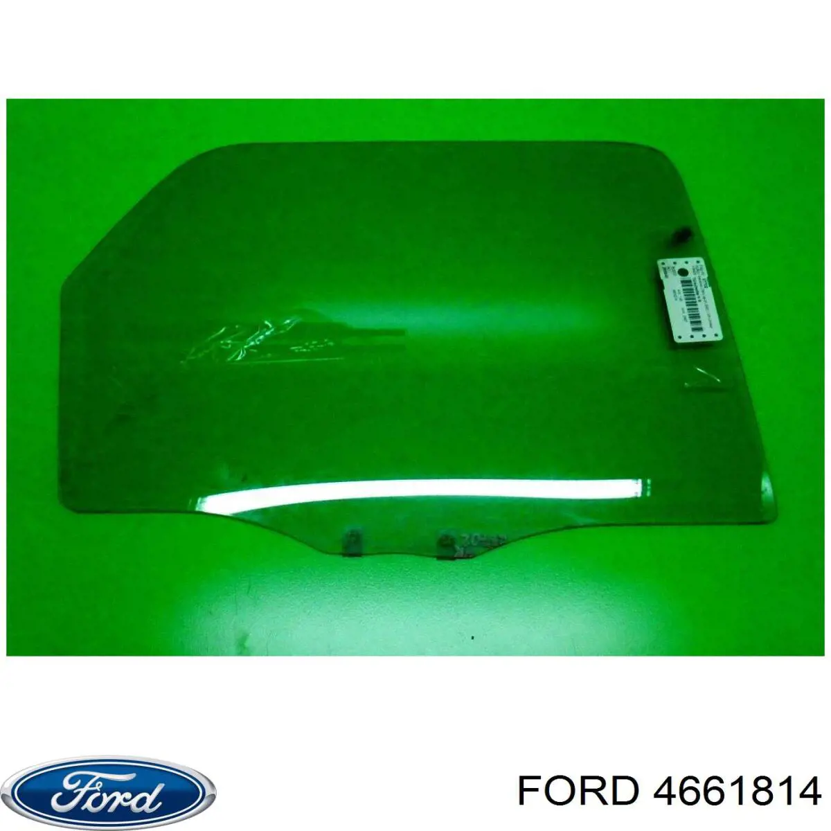 4661814 Ford Скло задньої двері правої