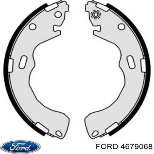 Колодки гальмові задні, барабанні 4679068 Ford