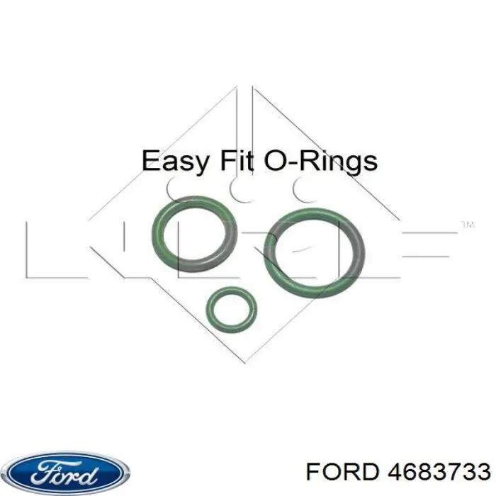 Компресор кондиціонера 4683733 Ford