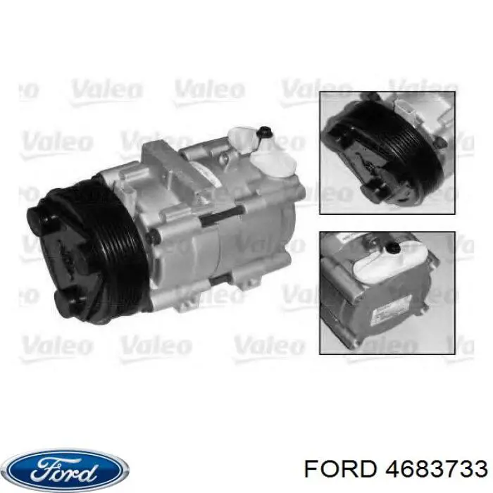 Компресор системи кондиціювання Ford 4683733 ціна, від 42.28 USD