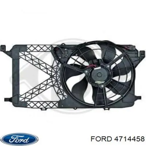 Дифузор радіатора охолодження, в зборі з двигуном і крильчаткою Ford 4714458 ціна, від 26.78 USD
