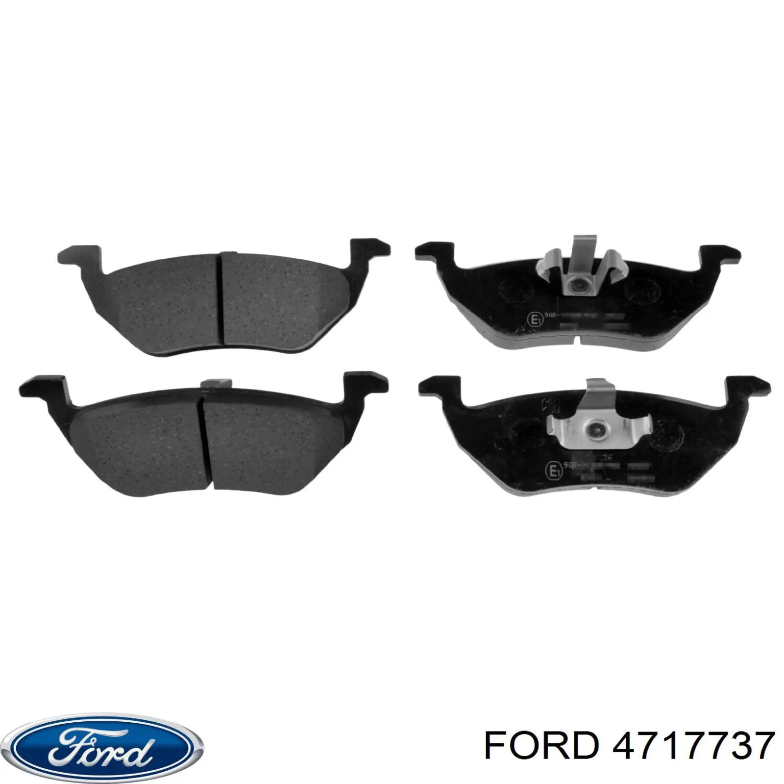Задні гальмівні колодки Ford 4717737 ціна, від 21.80 USD