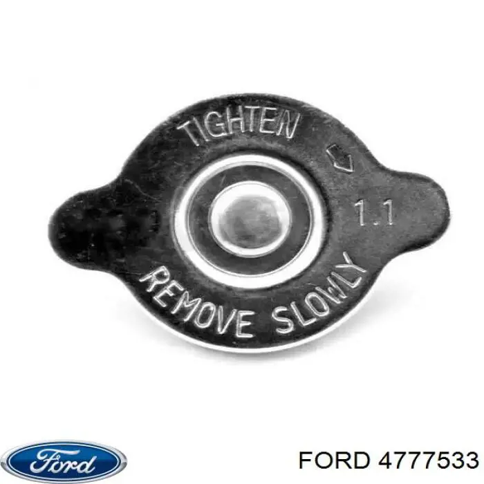Кришка бачка радіатора Ford 4777533 ціна, від 6.17 USD