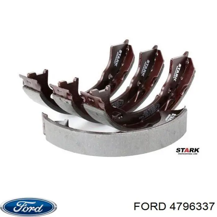 Купити 4796337 Ford Гальмівні колодки гальма стоянки