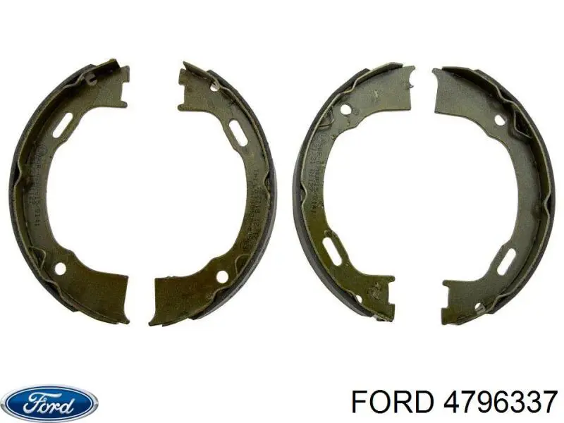 4796337 Ford Гальмівні колодки ручника
