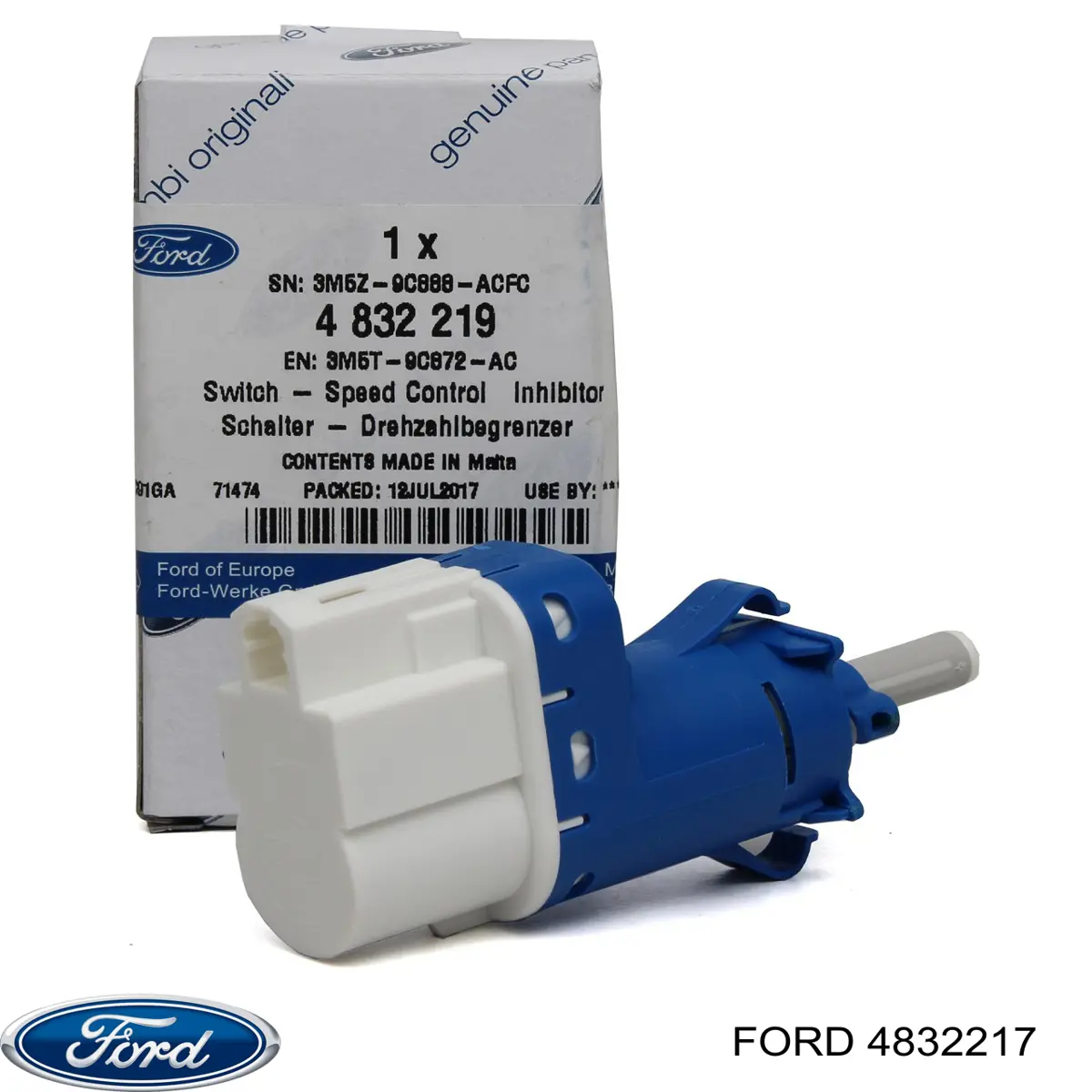 Жабка тормозу 4832217 Ford