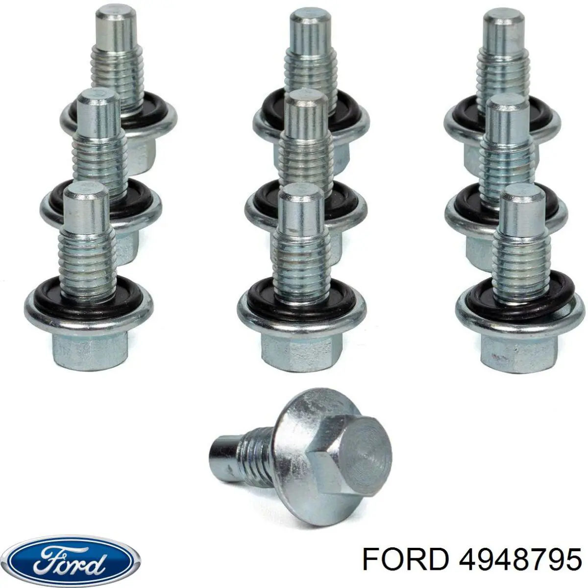 4948795 Ford Пробка піддона двигуна