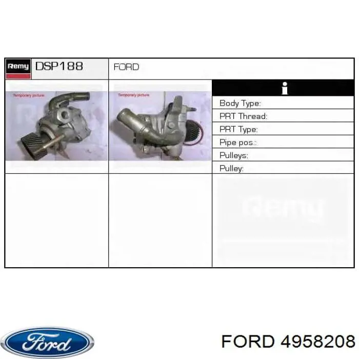 3668805 Ford насос гідропідсилювача керма (гпк)