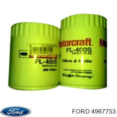 Бачок системи охолодження 4967753 Ford
