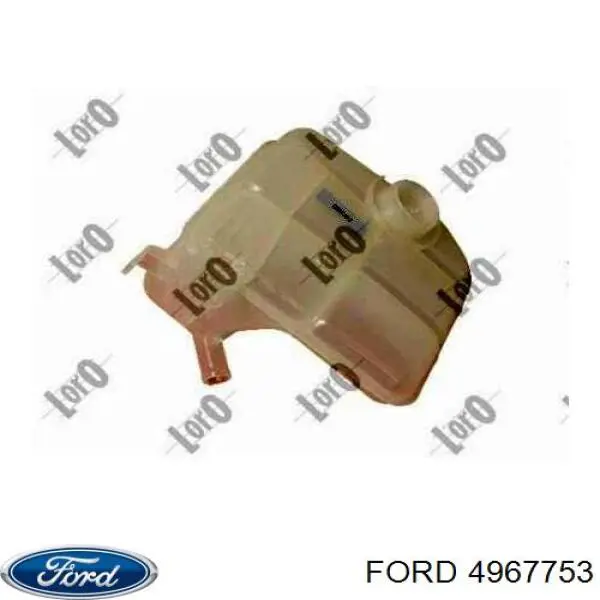 Бачок системи охолодження двигуна розширювальний Ford 4967753 ціна, від 14.87 USD