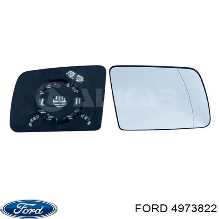 4973822 Ford Дзеркальний елемент правий