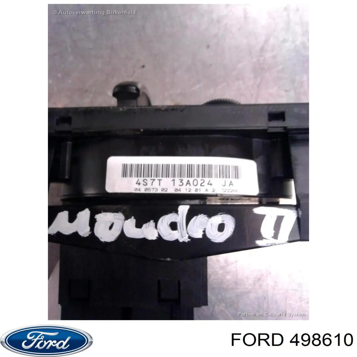 Купити 498610 Ford Перемикач світла фар, на "торпеді"
