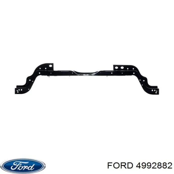 Накладка верхня передньої панелі/супорту радіатора 4992882 Ford