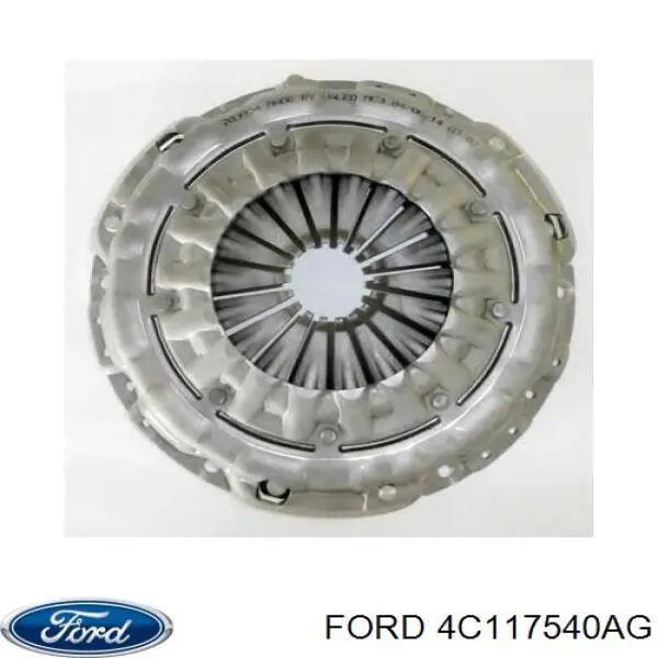 4C117540AG Ford комплект зчеплення (3 частини)