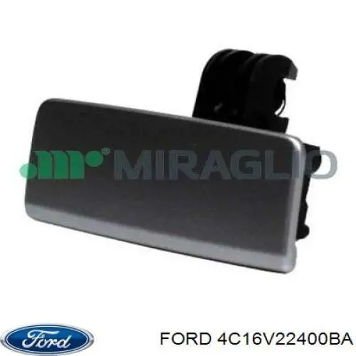 Ручка задньої (двостулкової) двері права зовнішня Ford 4C16V22400BA ціна, від 9.39 USD