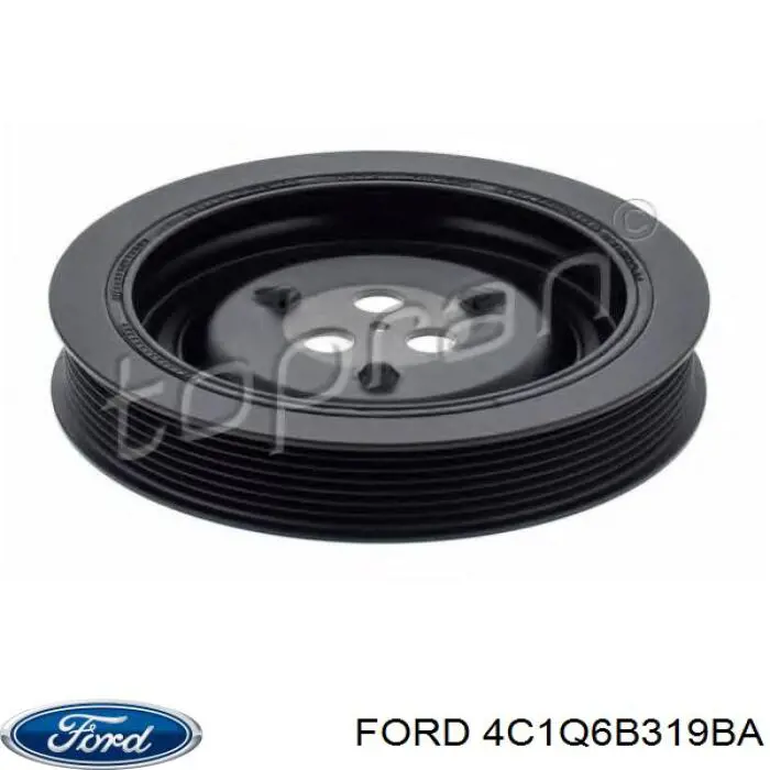 Купити 4C1Q6B319BA Ford Шків колінчастого вала