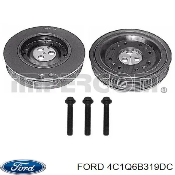 Демпферний шків колінвала Ford 4C1Q6B319DC