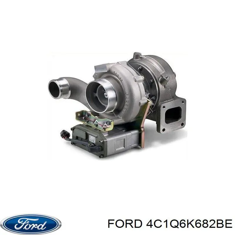 4C1Q6K682BE Ford турбіна