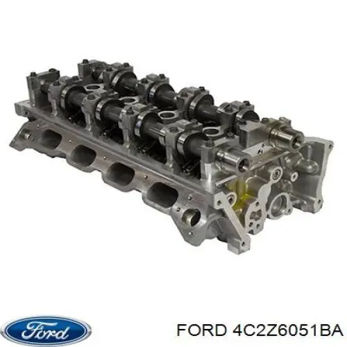 4C2Z6051BA Ford прокладка головки блока циліндрів (гбц, ліва)