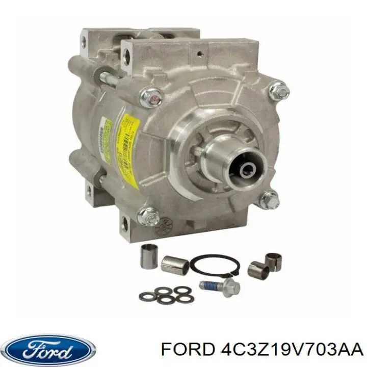 Компресор системи кондиціювання Ford 4C3Z19V703AA ціна, від 114.56 USD