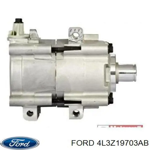 Компресор кондиціонера 4C3Z19V703AB Ford