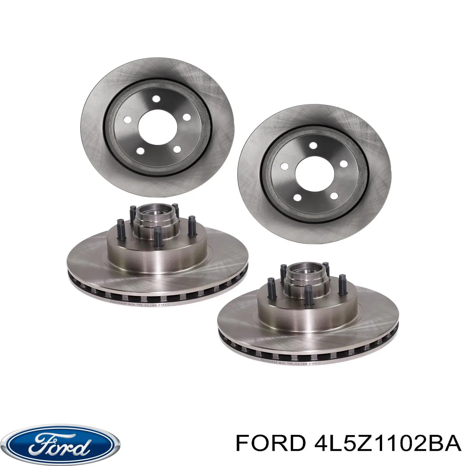 4L5Z1102BA Ford Гальмо дискове переднє