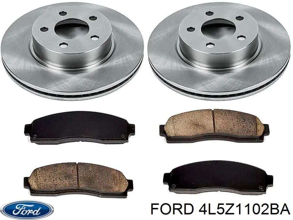 Гальмівні диски передні 4L5Z1102BA Ford