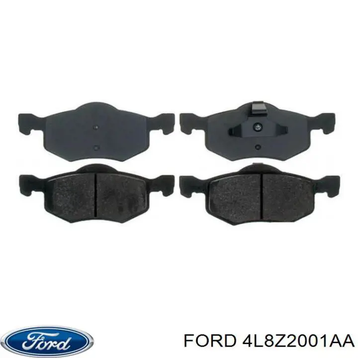 Гальмівні колодки Ford 4L8Z2001AA ціна, від 23.73 USD