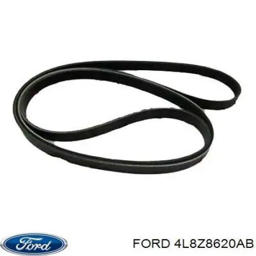 Клиновий ремінь Ford 4L8Z8620AB ціна, від 44.34 USD