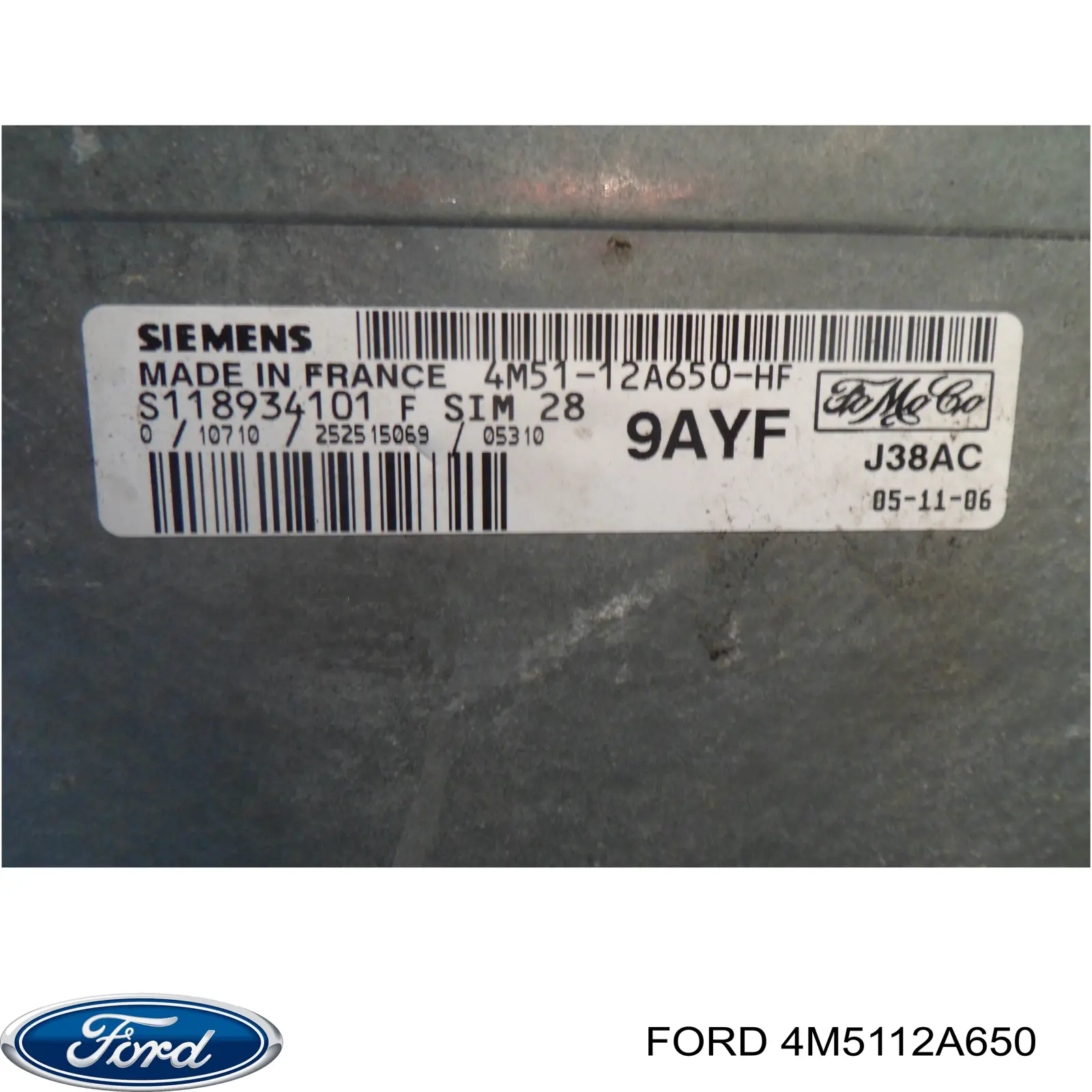  Ford 4M5112A650 ціна, від 70.30 USD