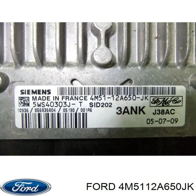 Ford 4M5112A650JK ціна, від 72.52 USD