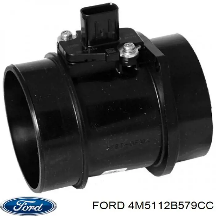 4M5112B579CC Ford датчик потоку (витрати повітря, витратомір MAF - (Mass Airflow))