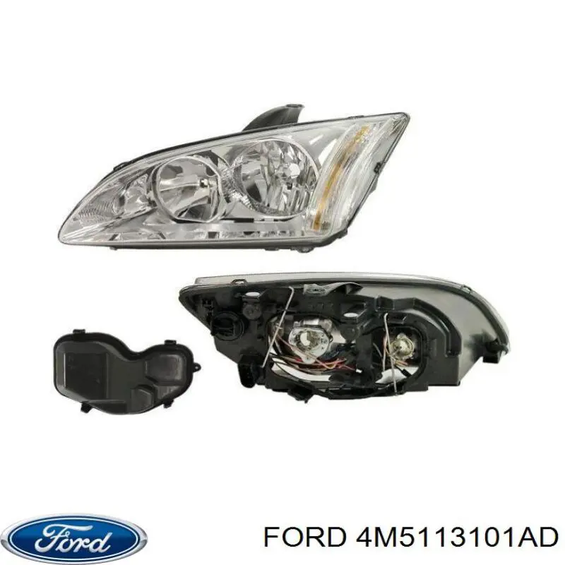 Фара Ford 4M5113101AD ціна, від 63.57 USD