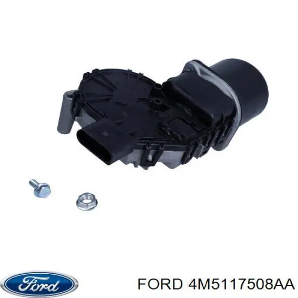 Двигун склоочисника лобового скла (трапеції) 4M5117508AA Ford