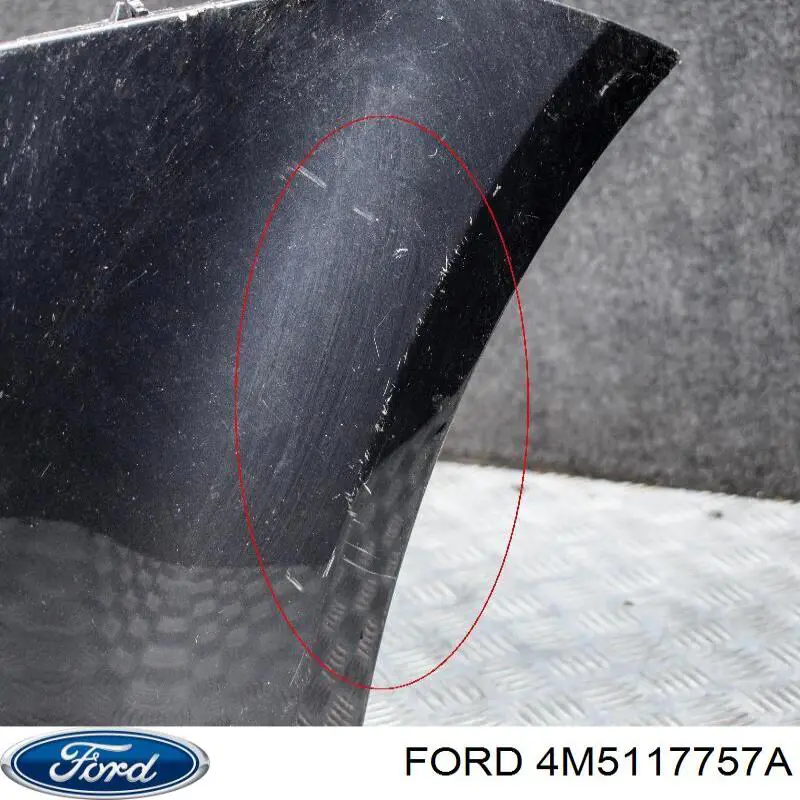 Купити 4M5117757A Ford Буфер (бампер) передній