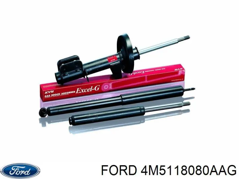 Купити 4M5118080AAG Ford Стійка амортизатора задня