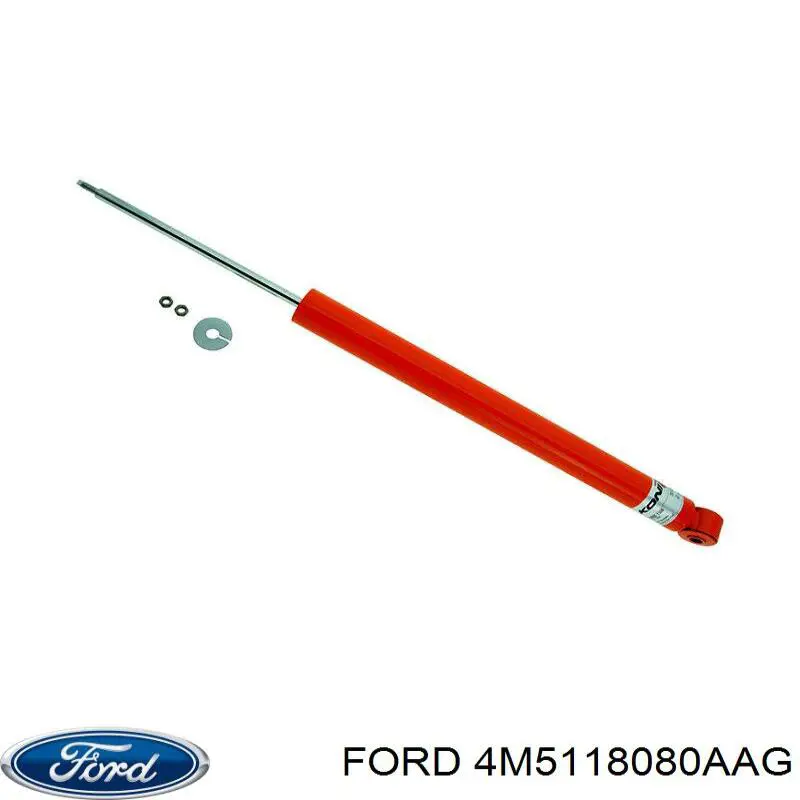 Амортизатор задній 4M5118080AAG Ford