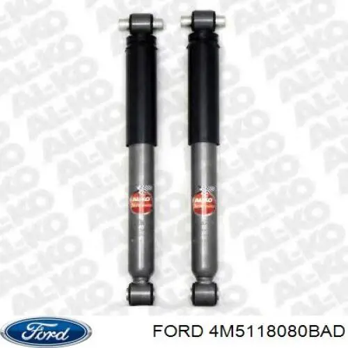 Амортизатор задній Ford 4M5118080BAD ціна, від 23.50 USD