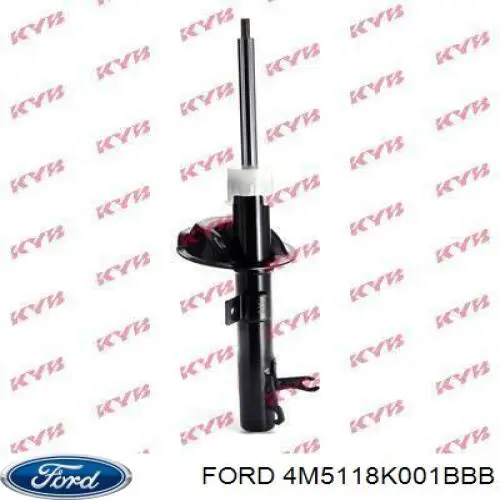 Амортизатор передньої підвіски, лівий Ford 4M5118K001BBB ціна, від 40.28 USD