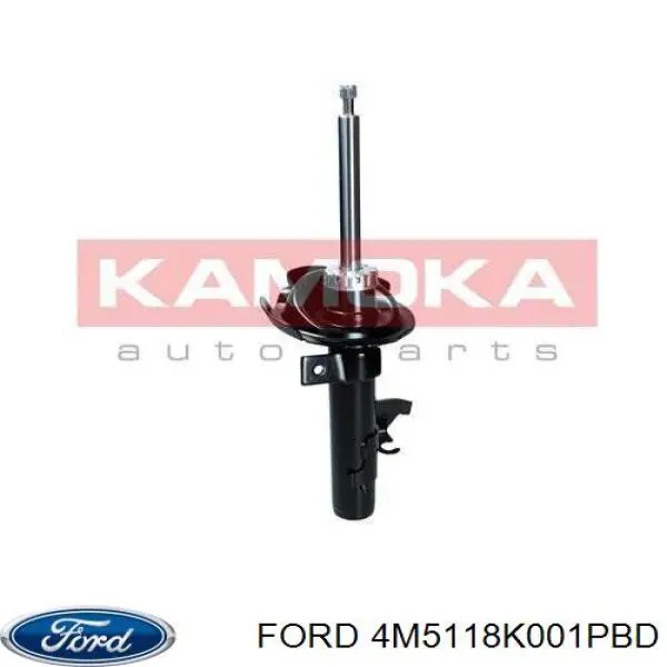 Амортизатора передній лівий 4M5118K001PBD Ford