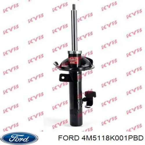 Амортизатор передньої підвіски, лівий Ford 4M5118K001PBD ціна, від 56.72 USD
