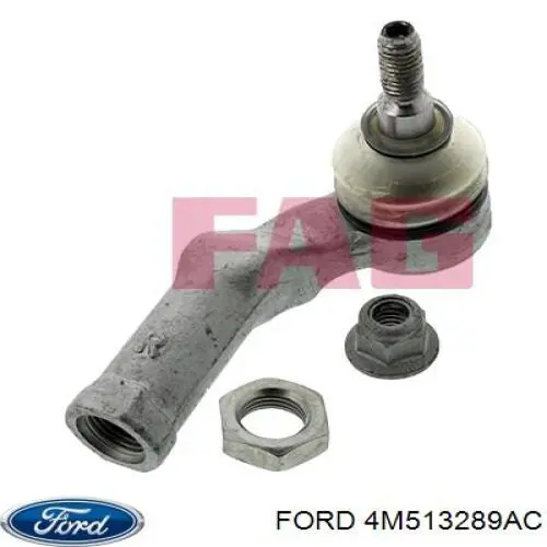 Наконечник рульовий Ford 4M513289AC ціна, від 11.19 USD