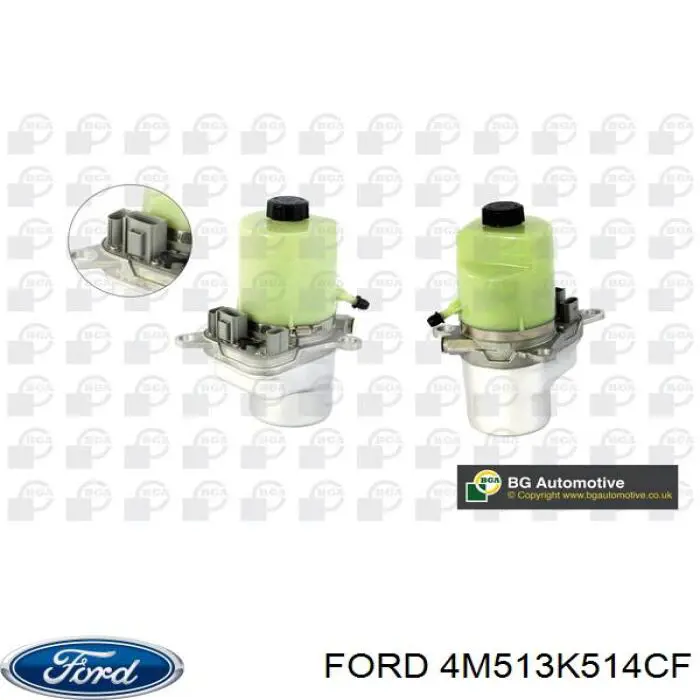 4M513K514CF Ford насос гідропідсилювача керма (гпк)