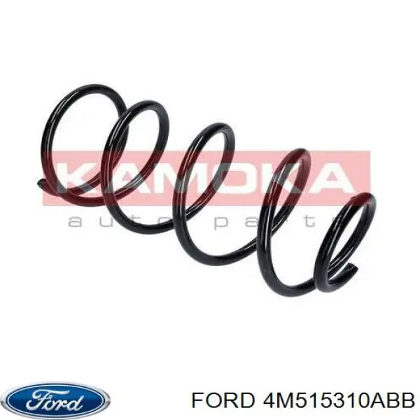 Пружина передня 4M515310ABB Ford