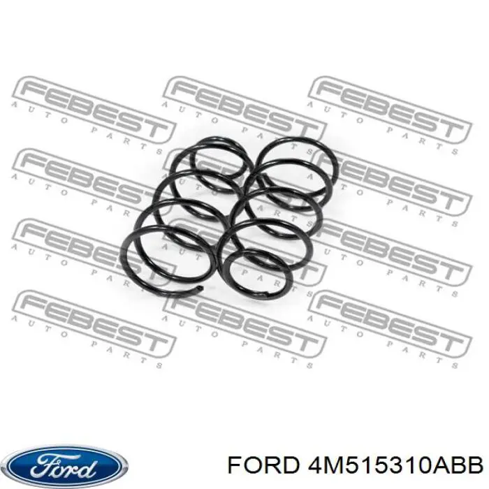 Пружина передня Ford 4M515310ABB ціна, від 26.54 USD